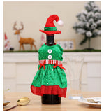 Christmas Wine Bottle Decoration Supplies Elf Costume