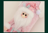 Christmas Decoration Pink Sequin Christmas Stocking Gift Bag