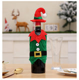 Christmas Wine Bottle Decoration Supplies Elf Costume