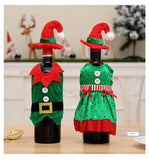 Christmas Wine Bottle Decoration Supplies Elf Costume