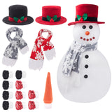 Christmas Snowman Decoration Set