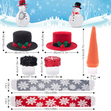 Christmas Snowman Decoration Set