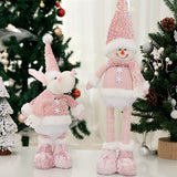 Retractable Standing Christmas Doll Ornament