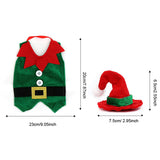 Christmas Wine Bottle Decoration Supplies Elf Costume