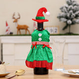 Christmas Wine Bottle Decoration Supplies Elf Costume