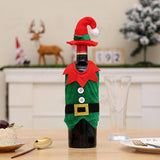 Christmas Wine Bottle Decoration Supplies Elf Costume