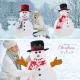 Christmas Snowman Decoration Set