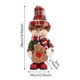 Christmas Decoration Santa Claus Snowman Ornament