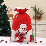 Christmas Large Drawstring Bag