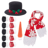 Christmas Snowman Decoration Set