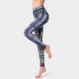 Yoga pants printed tights leggings sports fitness pants