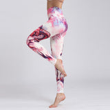 Twelve constellation printed yoga women's tight-fitting quick-drying stretch bottoming leisure running sports outdoor fitness pants