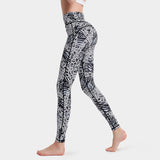 Yoga pants printed tights leggings sports fitness pants