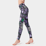 Yoga pants printed tights leggings sports fitness pants