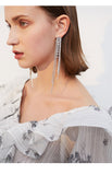 Long tassel earrings fashion wild atmosphere earrings personality temperament simple net celebrity trendy earrings